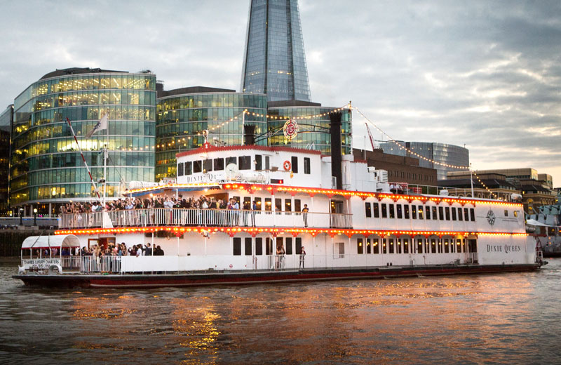 thames luxury charters dixie queen shard