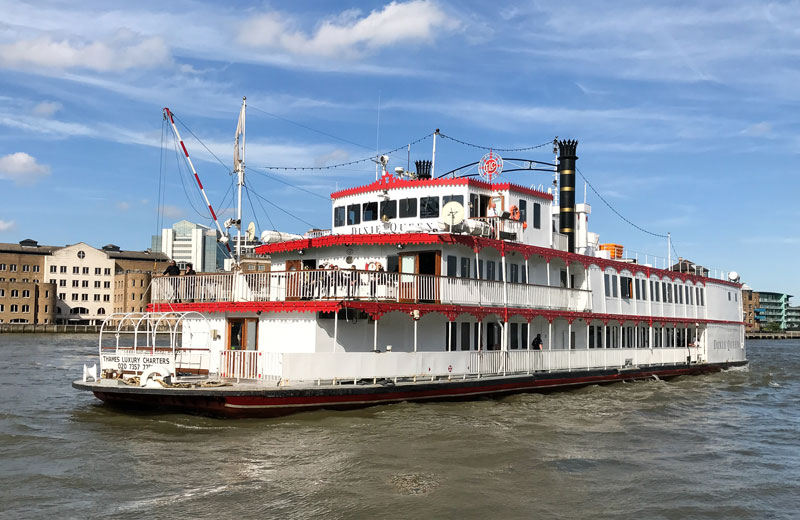 thames luxury charters dixie queen